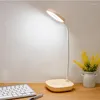 Lâmpadas de mesa LED Lâmpada Touch 3 Engrenagem Escurecimento USB Carregamento Proteção para os Olhos Estudando Mesa Dobrável Portátil Trabalho Leitura Night Light