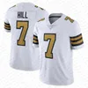 4 Derek Carr Alvin Kamara Custom Football Jerseys Jamaal Williams Chris Olave Tyrann Mathieu Drew Brees Taysom Hill Michael Thomas Demario Davis Bryan Bresee