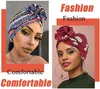 Hijab Bohemia Morbido elastico Africa Hijab Caps Musulmano Avvolgere Testa Turbante Cappello Moda Headtie Chemio Bonnet Pronto da indossare 230426