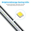 Lightings Docean Lighting for Aquarium LED Fish Tank 49cm 66 LED EU Plug Waterproof 3 Färglägen LED Aquarium Dimmer Fish Accessories