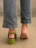 Chaussures habillées Sepatu Sandal Ujung Bundar Antislip Elegan Pantai Berongga Musim Panas 2023 Kasual Wanita Pesta Fashion Korea Desain 230425