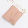 Jewelry Pouches Imitation Leather Dust Protect Necklace Ring Pouch Storage Bag Organizer Snap Buckle