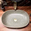 Robinets d'évier de salle de bains, lavabo de Table, lavabo simple en céramique, lavage transfrontalier chinois domestique