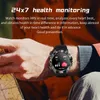 Новые Smart Watch Men 1,39 дюйма полного сенсорного браслета фитнес -трекер