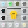 2023 męskie koszulki letnia męska koszulka damska 13 rodzajów kolorowa bawełna projektanci koszule na co dzień z krótkim rękawem hiphopowy sweter T Shirt Tees odzież męska