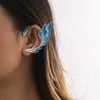 Dangle Earrings Fashion Elven Race For Women Girls Personality Trendy Blue Golden Silvery Earring Ear Decorate Delicate Jewelry 2023