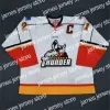 College Hockey Wears Thr New ECHL Adirondack Thunder 21 Arthur 24 Ty Loney Hommes Femmes Enfants 100% Broderie Personnalisée Meilleure Qualité Pas Cher Hoc