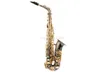 SADSN SAS-680 Eb Tune Alto Saxophone Laiton Noir Nickel Or Ormeau Bouton Alto Sax Instrument de Musique avec Embouchure Étui