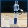 Kleine bongwaterpijpen Hookahs Dikke glazen water Bongs Percolator Waterpipes Recycler DAB Rigs met 14 mm banger