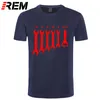 Мужские футболки rem rem vint -гаечный ключ Механик Tshirts Men Men Car Fix инженер Cotton Tee с коротким рукавом Tock Tope