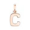 FAHMI Cute and exquisite letter pendant rose gold and gold Good Craftsmanship, TOP Quality High Quality Brand 2023 New In Stock