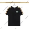 24SS summer designer Mens T Shirts Luxury tshirt Classic letter print t-shirt paris short sleeve casual cotton Sleeve webbing printed tee womens Asian size M-XXXL