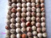 Loose Gemstones Natural Mexican Crazy Agate Round Shape 8.5mm 12mm Beads For Jewelry Making DIY Bracelet Necklace Earrings