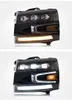 Reflektor przedniej lampy samochodowej dla Silverado 2007-2013 LED Dual Beam Lens LESPLES