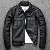Мужская куртка из искусственного меха 7XL из натуральной кожи, зимняя повседневная черная мужская одежда из воловьей кожи, качество, кожаное пальто больших размеров 231124