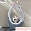 Garden Decorations Light Luxury Circulating Water Fountain Lucky Ornament Chinese Style Home Living Room Entrance Aisle Gift Decoration