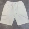 Shorts pour hommes été marque de mode coton hommes Shorts décontracté és cordon taille confortable noir jaune gris USA taille XS-XL 230426