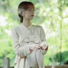 Etniska kläder 2023 Koreanska traditionella Hanbok Kvinnors förbättrade pendlarklänning Tvådelar Daglig slitage Sweet Girl Folk Dance Costume