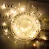 Present Wrap Cluster String Lights 5m 200ed Branch Tree Outdoor Silver Wire Fairy For Cafe Bar Wedding Party Xmas Home Decorations