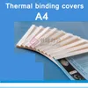 Book Cover 10PCSLOT SC22 thermal binding covers A4 Glue 22mm 180200 pages machine 230425