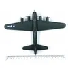 Aircraft Modle Diecast Metal Alloy 1/144 Scale WWII Classic Bomber Plane B17 Aircraft Airplane B-17 Model Toy For Collection 230426