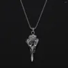 Подвесные ожерелья 2023 S Raven Hawk Choker Collece Collece Charm Design Jewelry Jewelry Trend для мужчин и женщин для мужчин и женщин