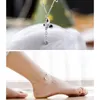 Anklets SA SILVERAGE 925 Sterling Silver Beautiful Butterfly Chains For Women Gift Classic Design Fine Jewelry