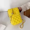 Cep telefonu torbası tasarımcısı doku yumuşak deri zincirleme küçük koku mobil yeni yabancı stil altın boncuk zinciri tek omuzlu çapraz cisim küçük çanta kadın