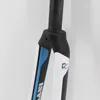 Bike Groupsets est TEMANI 700C Racing Road bike 3K Full Carbon Fibre Disc brake Fork carbon bicycle front fork parts 4 Colors 230425