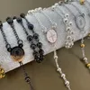 Подвесные ожерелья 6 -мм поперечное ожерелье с розарием