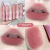 Lip Gloss Lipgloss Velvet Matte 6 Kolor Kosmetics MUD DŁUGA LATINGLIPS Makijaż Czerwony odcień jedwabisty gładki szminka miękka mgła