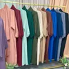 Vêtements ethniques Musulman Long Hijab Robe Khimar Vêtement de Prière Islamique Dubaï Turc Modest Abayas Abaya à Capuche Jilbab pour Femmes Nida Ramadan 230425