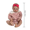 Dolls 19In Real Life Baby Baby Dolls 3D Skin LifeLike Reborn Baby Baby Dolls Pisible Leagins Wresistic Reborn Dolls Toys for Collection 230426