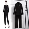 Women's Suits Blazers Office Lady Work Formal Business Pants Suit High Quality Women Luxury Blazer Jacket Clothing Black White Two Piece Set Size XXXL 230426