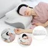 Pillow Fuloon Contour Memory Foam Cervical Pillow Ergonomic Orthopedic Neck Pain Pillow for Side Back Stomach Sleeper Remedial Pillows 231124