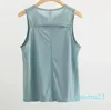 With Logo Yoga clothing vest female quick-drying sports running fitness top sleeveless outerwear mesh t-shirt loose blouse