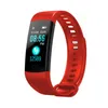 Y5 Smart Band Watch Color Screen Wristband Heart -aktivitet Fitness Tracker Smart Electronics Armband vs för Miband2