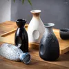 Höftkolvar vin kopp klar ware ceramic flaskkolv japansk kreativ bordsartikel hushållsrestaurang sprit potten