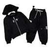 Designer New Fashion Sportswear Boys and Girls Clothing Set Spring and Autumn Clothing Sportwear Children Studenter Hip Hop Street Clothing Wool Children100-16 F20