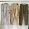 Mäns byxor Spring och Autumn Men's Leisure Pants 100% Cotton Korean Lens Tooling Pants Korean Slim Fit Sports Trend Brand Pants 230426