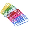 Pack 4 Inches Mega Large Paper Clips - 100Mm Office Supply Accessories Cute Needle Multicolor Bookmark.