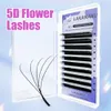 Outils de maquillage LAKANAKU Cilios 5D Extension de cils en forme de W Floraison automatique W Lashes CD Curl Faux cils individuels de haute qualité 230425