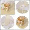 Gift Wrap 1pcs Transparent Daisy Bag Wedding Favors For Guests PVC Handbag Packaging Distributions Bags Candy Box Party Supplies