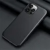 Luxury Magnetic Lychee Grain Vogue Phone Case for iPhone 14 13 12 Pro Max Durable Slim Full Protective Soft Bumper Solid Color Genuine Leather Back Cover Shockproof