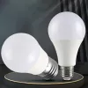 10шт -светодиодные лампы E27 AC220V 240 В лампочка Реальная мощность 20W 18W 15W 12W 9W 5W 3W LAMPADA LAMPAD