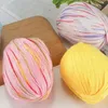 Fabric and Sewing 12pcs Wholesale Yarn Milk Fiber Cotton for Knitting Baby Clothing Doll 5 Trands Using Crochet 12mm Needle 231124