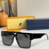 Męskie okulary designerskie okulary przeciwsłoneczne Z2002E prostokątne modne klasyczne kwadratowe brązowe okulary przeciwsłoneczne codzienne wypoczynek