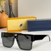 Gafas de diseñador para hombre Gafas de sol Z2002E Moda rectangular Clásico Cuadrado Gafas de sol marrones Ocio diario Viajes al aire libre Vacaciones Gafas para mujer