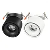 Taklampor Dimble LED Downlights 7W 12W 15W 18W COB Spotlights AC110V/220V bakgrundslampor inomhusbelysning