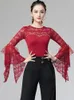 Stage Wear 2023 Latin Dance Leotard Women/Girls/Lady Sexy Salsa/Ballroom/Tango/Cha Cha/Rumba/Samba/Latin Top voor Dancing 5170